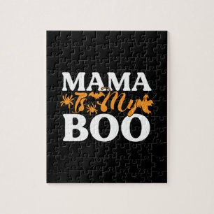 Halloween Mama Is My Boo Birthday Jigsaw Puzzle