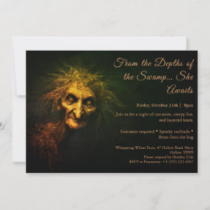 Halloween marais Halloween Costume fête Invitation