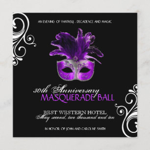 Halloween Masquerade Invitation