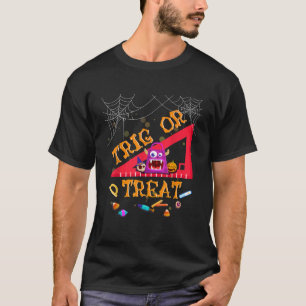 Halloween Math Teacher Trig Or Treat Student Teach T-Shirt
