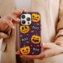 Halloween méchant coque iphone Citrouille Mate