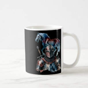 Halloween Medieval Knight Horses Knight Armour Hor Coffee Mug