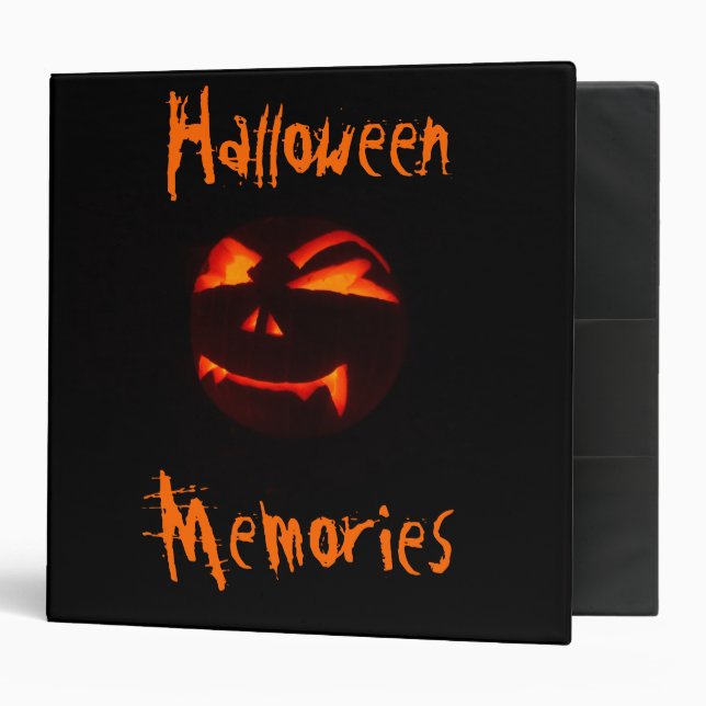 Halloween Memories Photo Album Binder (Front/Inside)
