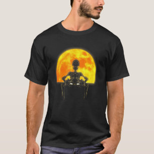 Halloween Men Boys Gamer Gaming Skeleton Boys 1 T-Shirt