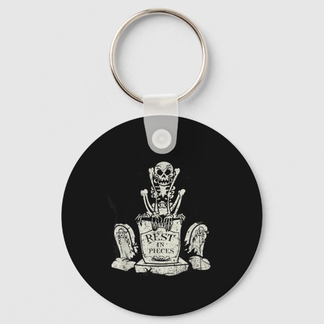 Halloween Men Women Keychain (Front)