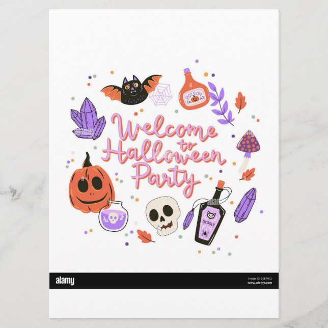Halloween menus (Back)