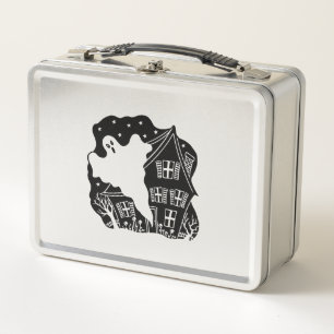 Halloween                                         metal lunch box