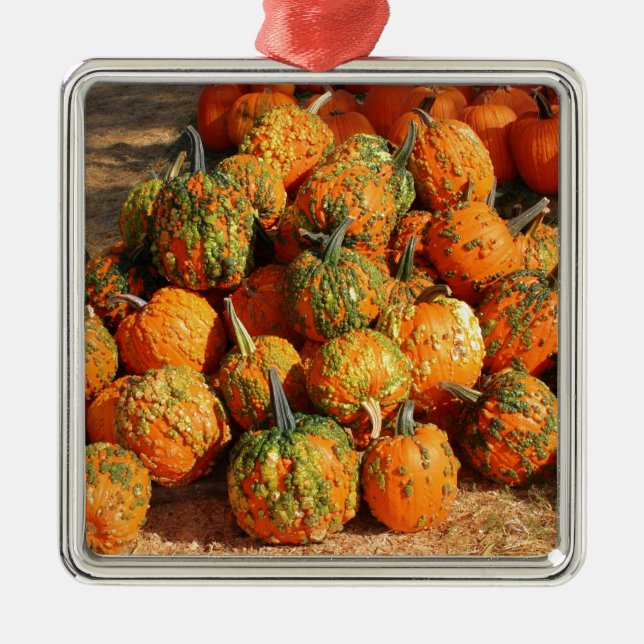 Halloween Metal Ornament (Front)