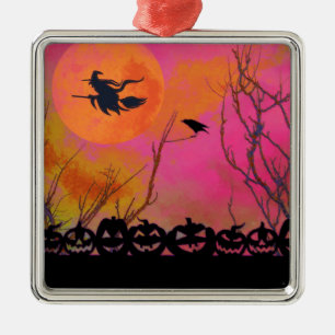 Halloween Metal Ornament