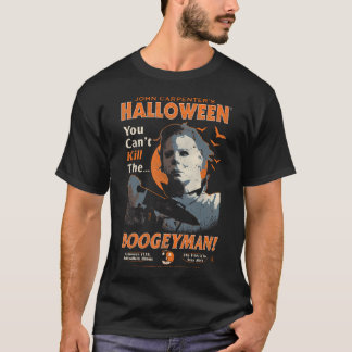 Halloween Michael Myers Portrait Retro Horror T-Shirt