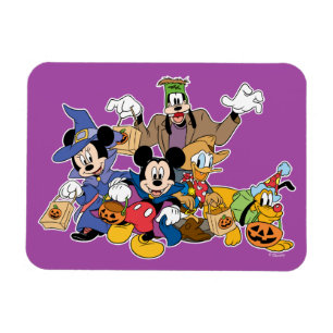 Halloween Mickey & Friends Magnet