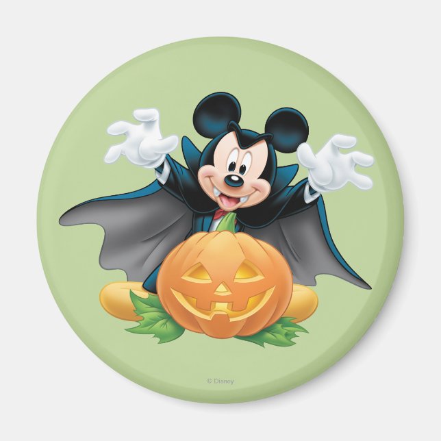 Halloween Mickey Mouse 1 Magnet (Front)