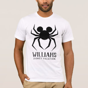 Halloween Mickey Mouse Spider   Family Vacation    T-Shirt