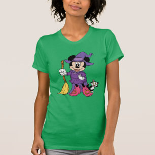 Halloween Minnie Dressed as Cute Witch T-Shirt