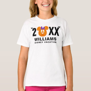Halloween Minnie Mouse Family Vacation T-Shirt
