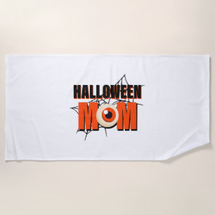 Halloween Mom - Halloween Costume Beach Towel