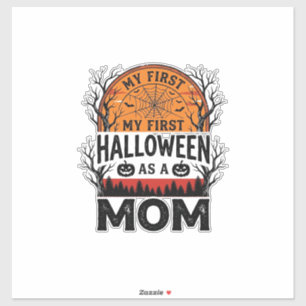 Halloween Mom My First Spooky Vintage_1