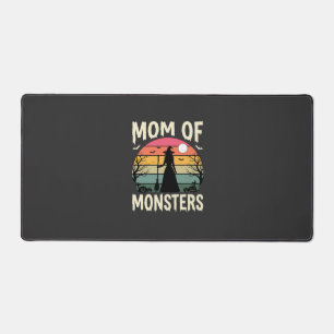 Halloween Mom Of Monsters Witch Sunset Desk Mat