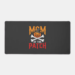 Halloween Mom of the Patch Pumpkin Witch Desk Mat
