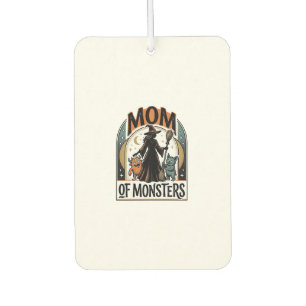 Halloween Mom Shirt Spooky Monster Family Design_1 Air Freshener