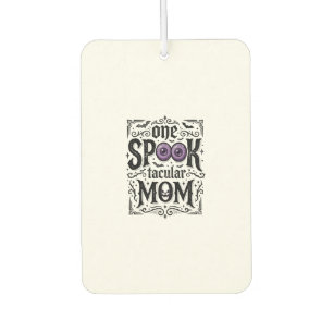 Halloween Mom Spooky Vintage Engraving Shirt Desig Air Freshener