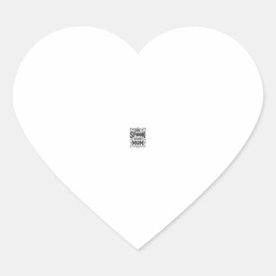 Halloween Mom Spooky Vintage Engraving Shirt Desig Heart Sticker