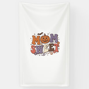 Halloween Mom Sweet Pumpkin Vintage Shirt Design_1 Banner