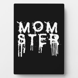 Halloween Momster Plaque