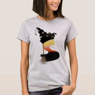 Halloween Monogram Letter S T-Shirt