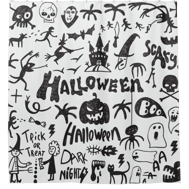 Halloween Monster Doodles Fun (Front)