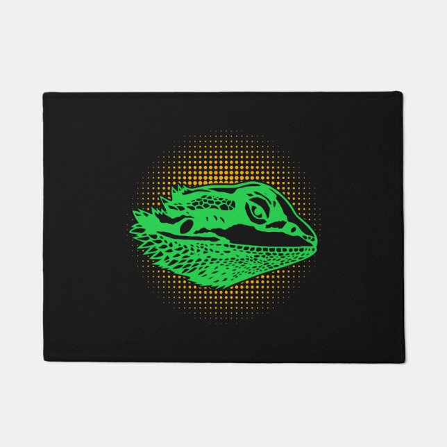 Halloween monster         doormat (Front)