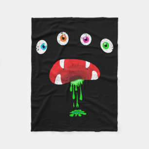 Halloween Monster Face Costume Cute Toddler Monste Fleece Blanket