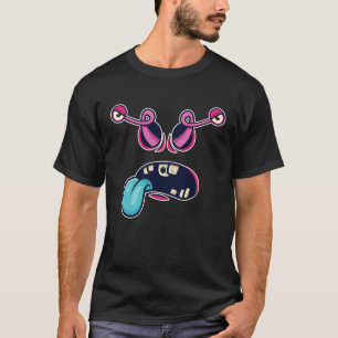 Halloween MONSTER Face Costume Kids MONSTER Costum T-Shirt