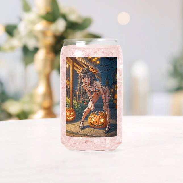 Halloween Monster Jack-o-Lantern & Bat Vixen Girl (Insitu (Mariage))