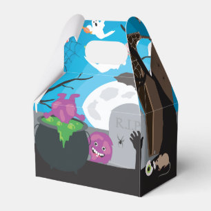 Halloween Monster Kids Halloween Party Favor Box