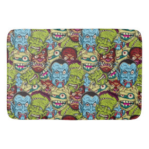 Halloween Monster Mash Bath Mat