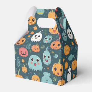 Halloween monsters favor box