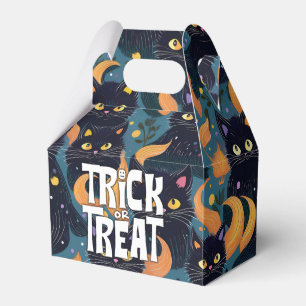 Halloween monsters favor box