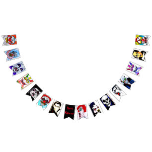 HALLOWEEN MONSTERS ON PARADE banner