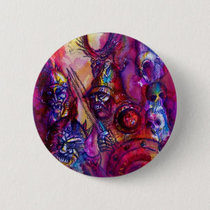 HALLOWEEN MONSTERS / ORK WAR Fantasy 2 Inch Round Button