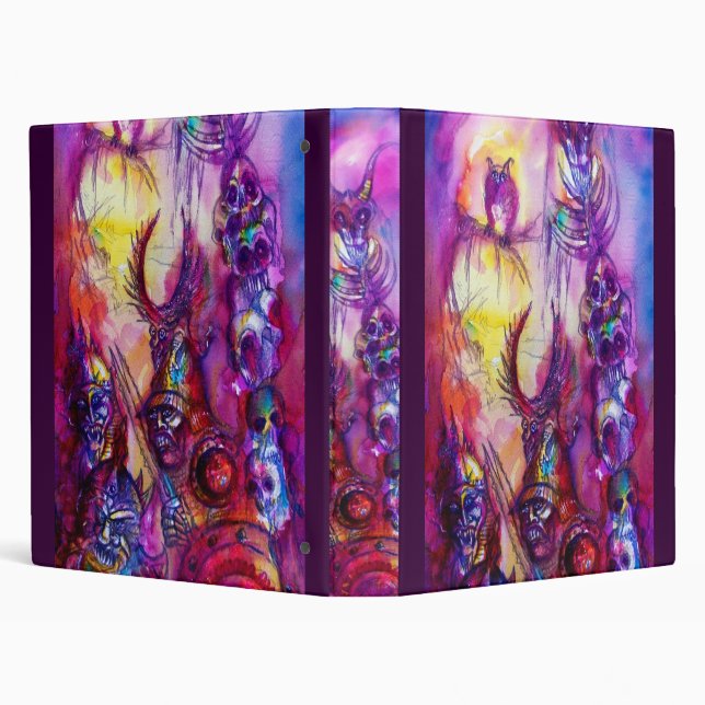 HALLOWEEN MONSTERS / ORK WAR Fantasy Binder (Background)