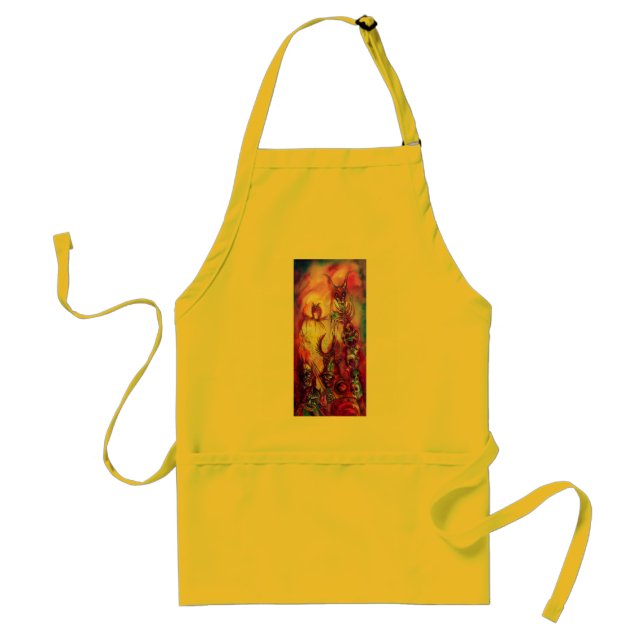 HALLOWEEN MONSTERS / ORK WAR Fantasy Standard Apron (Front)