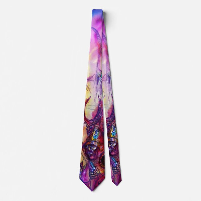 HALLOWEEN MONSTERS / ORK WAR Fantasy Tie (Front)