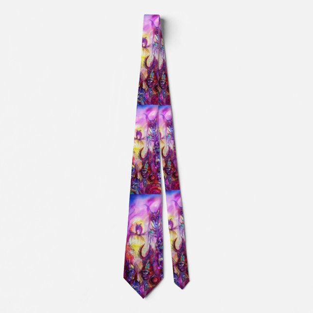 HALLOWEEN MONSTERS / ORK WAR Fantasy Tie (Front)