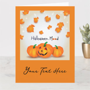 Halloween Mood Card