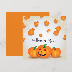 Halloween Mood Holiday Card