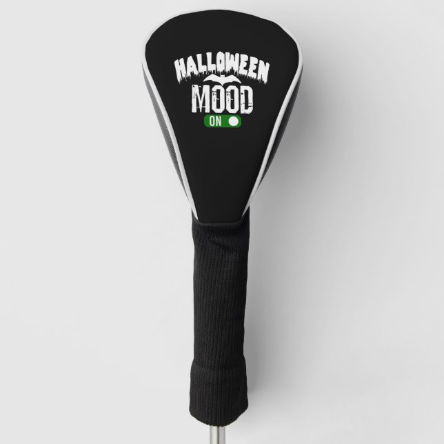 Halloween Mood ON Golf Head Cover (Front)
