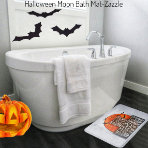 Halloween Moon-PG Bath Mat