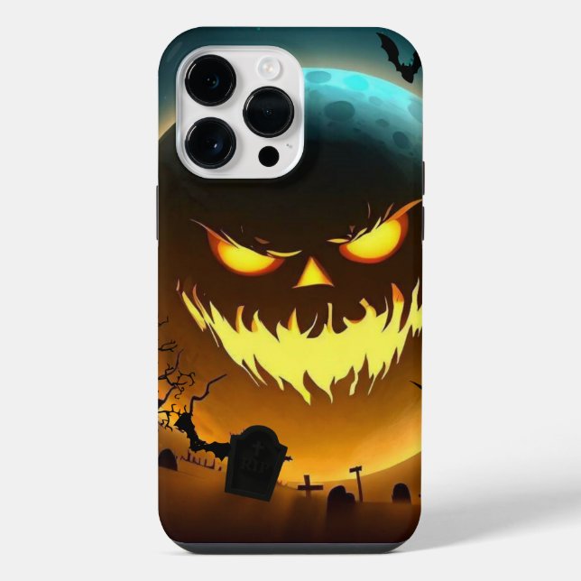 Halloween/moon/pumpkin iPhone / iPad case (Back)