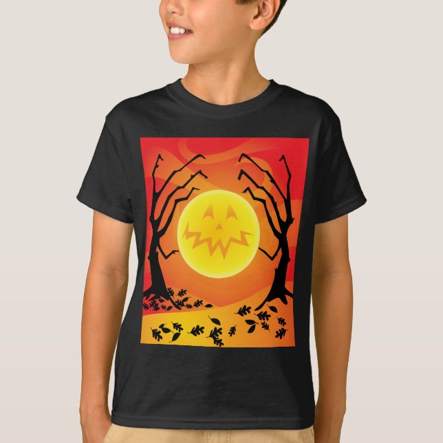 Halloween Moon T-Shirt (Front)